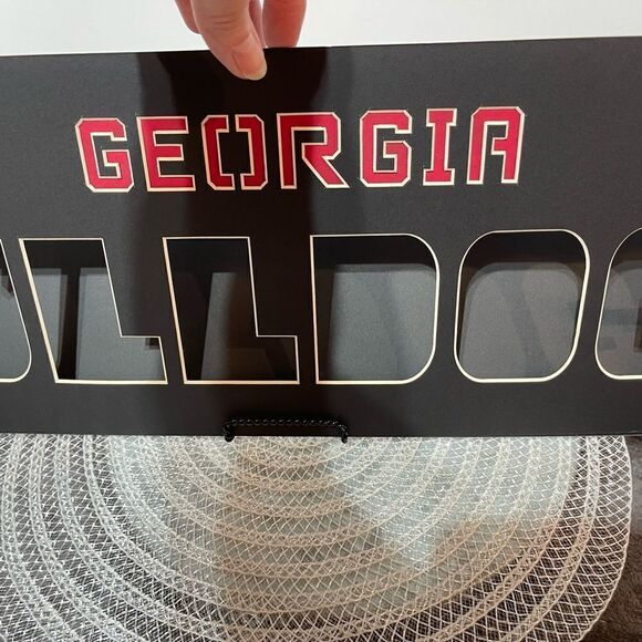 Georgia Bulldogs Photo Mat NWT - Picture 5 of 8